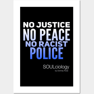 No Justice | No Peace Posters and Art